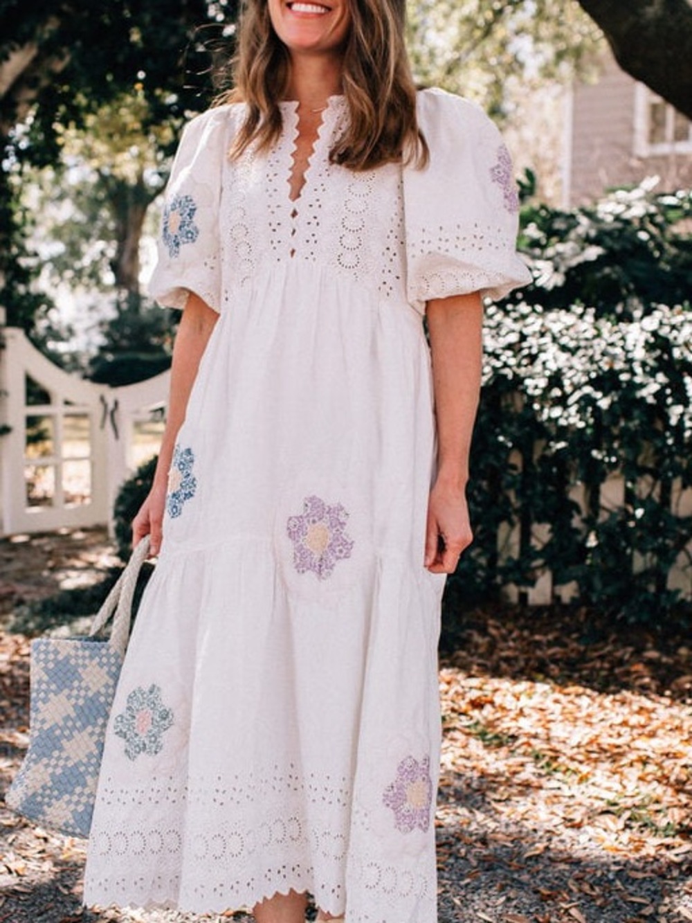 Sea New York Violette Patch Midi Dress XS